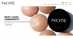 Desktop Screenshot of notecosmetics.com